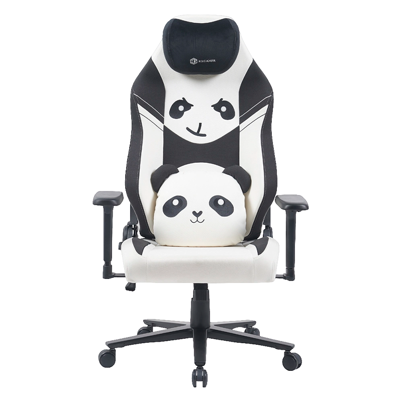 RXGAMER RX-2182 Panda Fashionable gaming sella ergonomic sella computatrum ludum
