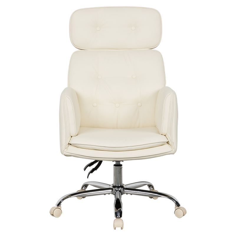 RXGAMER RX-9130 Cream-Tone Multi-Angle recubans Silens-Glide officium Cathedra